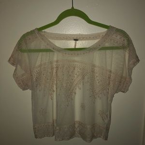 Sheer Free People Top